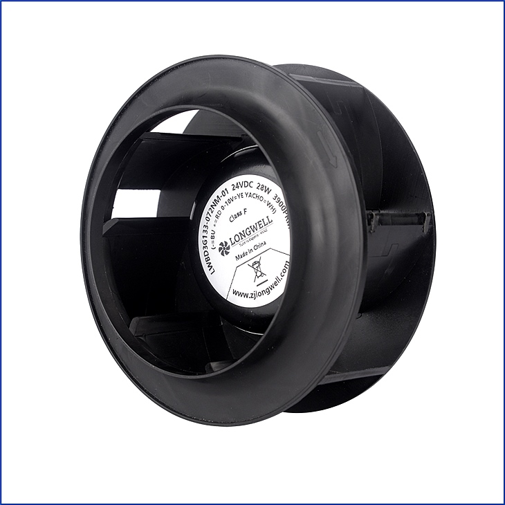 133mm DC后傾式離心風(fēng)機(jī)