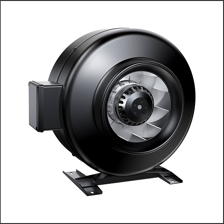 100mm AC金屬管道風(fēng)機(jī)