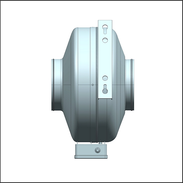 160mm DC 金屬管道風(fēng)機(jī)
