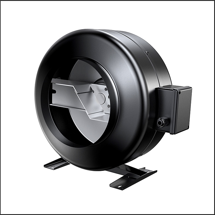 250mm DC 金屬管道風(fēng)機(jī)