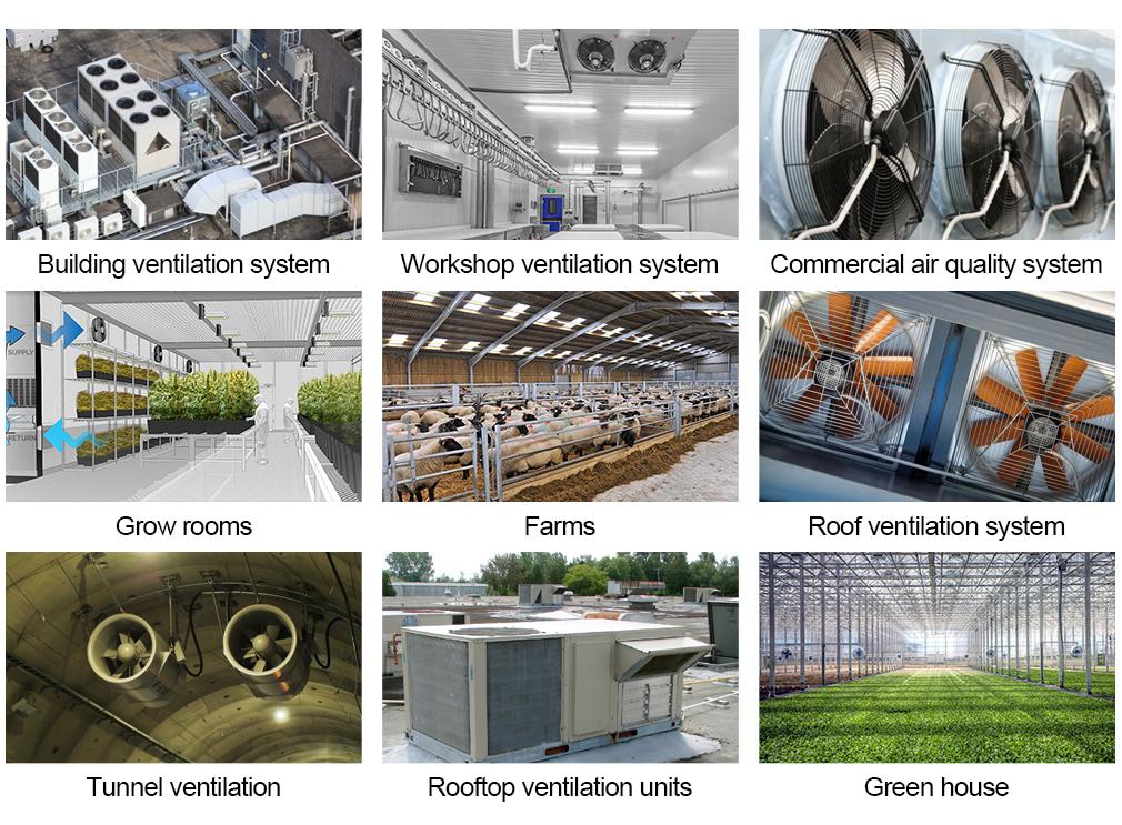 axial fan applications